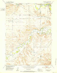 Download a high-resolution, GPS-compatible USGS topo map for Register Cliff, WY (1952 edition)