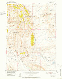 Download a high-resolution, GPS-compatible USGS topo map for Reid Canyon, WY (1953 edition)