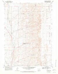 Download a high-resolution, GPS-compatible USGS topo map for Reliance, WY (1972 edition)
