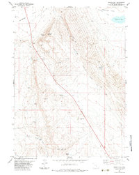 Download a high-resolution, GPS-compatible USGS topo map for Rendle Hill, WY (1983 edition)
