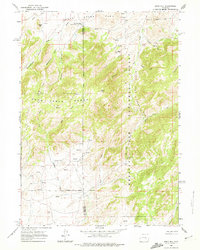 Download a high-resolution, GPS-compatible USGS topo map for Reno Hill, WY (1974 edition)