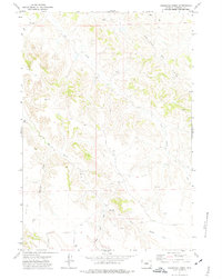 Download a high-resolution, GPS-compatible USGS topo map for Reservoir Creek, WY (1974 edition)