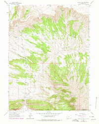 Download a high-resolution, GPS-compatible USGS topo map for Richards Gap, WY (1979 edition)