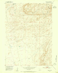 Download a high-resolution, GPS-compatible USGS topo map for Riddle Cut, WY (1955 edition)