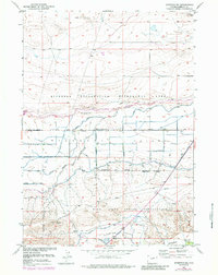 Download a high-resolution, GPS-compatible USGS topo map for Riverton NE, WY (1984 edition)