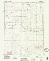 Download a high-resolution, GPS-compatible USGS topo map for Robb Draw, WY (1995 edition)