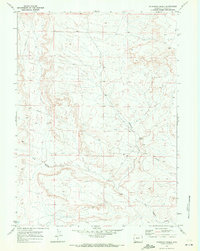 Download a high-resolution, GPS-compatible USGS topo map for Roberson Creek, WY (1972 edition)