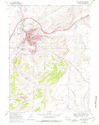 Download a high-resolution, GPS-compatible USGS topo map for Rock Springs, WY (1978 edition)