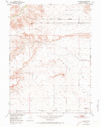 Download a high-resolution, GPS-compatible USGS topo map for Rockeagle, WY (1973 edition)