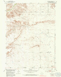 Download a high-resolution, GPS-compatible USGS topo map for Rockeagle, WY (1991 edition)