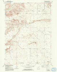Download a high-resolution, GPS-compatible USGS topo map for Rockeagle, WY (1993 edition)