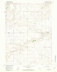 Download a high-resolution, GPS-compatible USGS topo map for Rocky Hollow, WY (1962 edition)