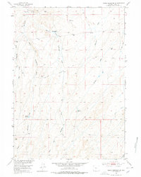 Download a high-resolution, GPS-compatible USGS topo map for Rongis Reservoir SE, WY (1978 edition)