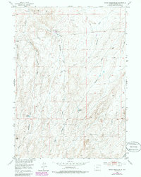Download a high-resolution, GPS-compatible USGS topo map for Rongis Reservoir SE, WY (1985 edition)