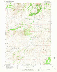 Download a high-resolution, GPS-compatible USGS topo map for Root Creek, WY (1968 edition)