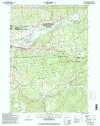 Download a high-resolution, GPS-compatible USGS topo map for Rosies Ridge, WY (1998 edition)