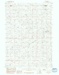 Download a high-resolution, GPS-compatible USGS topo map for Ross, WY (1984 edition)