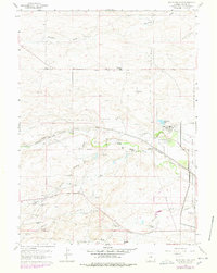 Download a high-resolution, GPS-compatible USGS topo map for Round Top Lake, WY (1978 edition)