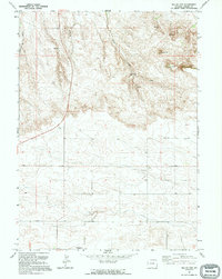 Download a high-resolution, GPS-compatible USGS topo map for Round Top, WY (1995 edition)