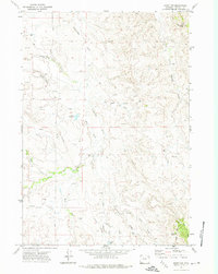 Download a high-resolution, GPS-compatible USGS topo map for Rozet NW, WY (1974 edition)