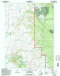 Download a high-resolution, GPS-compatible USGS topo map for Ryan Park, WY (1998 edition)