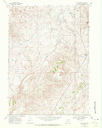Download a high-resolution, GPS-compatible USGS topo map for Salt Creek, WY (1972 edition)