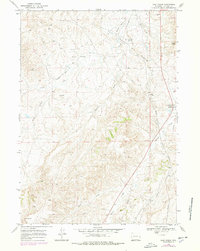 Download a high-resolution, GPS-compatible USGS topo map for Salt Creek, WY (1978 edition)