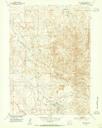 Download a high-resolution, GPS-compatible USGS topo map for Sand Draw, WY (1954 edition)