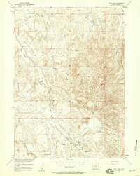 Download a high-resolution, GPS-compatible USGS topo map for Sand Draw, WY (1959 edition)