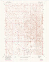 Download a high-resolution, GPS-compatible USGS topo map for Sand Draw, WY (1979 edition)