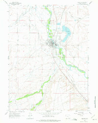 Download a high-resolution, GPS-compatible USGS topo map for Saratoga, WY (1975 edition)