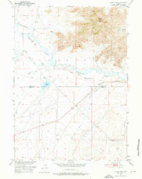 Download a high-resolution, GPS-compatible USGS topo map for Savage Peak, WY (1976 edition)