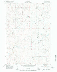 Download a high-resolution, GPS-compatible USGS topo map for Savageton, WY (1954 edition)