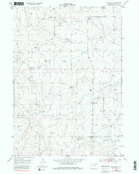 Download a high-resolution, GPS-compatible USGS topo map for Savageton, WY (1980 edition)