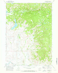 Download a high-resolution, GPS-compatible USGS topo map for Scab Creek, WY (1973 edition)