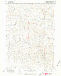 Download a high-resolution, GPS-compatible USGS topo map for Scaper Reservoir, WY (1974 edition)