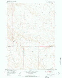 Download a high-resolution, GPS-compatible USGS topo map for Schuster Flats NE, WY (1952 edition)