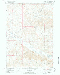 Download a high-resolution, GPS-compatible USGS topo map for Schuster Flats SE, WY (1978 edition)
