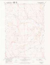 Download a high-resolution, GPS-compatible USGS topo map for Schuster Flats, WY (1979 edition)