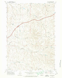 Download a high-resolution, GPS-compatible USGS topo map for Scott Dam, WY (1974 edition)