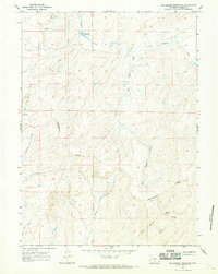 Download a high-resolution, GPS-compatible USGS topo map for Seaverson Reservoir, WY (1969 edition)