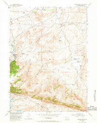 Download a high-resolution, GPS-compatible USGS topo map for Seminoe Dam NE, WY (1969 edition)