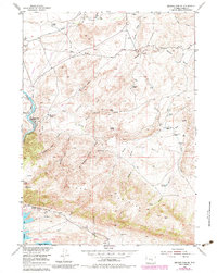 Download a high-resolution, GPS-compatible USGS topo map for Seminoe Dam NE, WY (1983 edition)