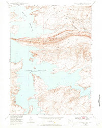 Download a high-resolution, GPS-compatible USGS topo map for Seminoe Dam SE, WY (1973 edition)