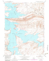 Download a high-resolution, GPS-compatible USGS topo map for Seminoe Dam SE, WY (1983 edition)