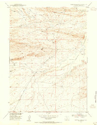 Download a high-resolution, GPS-compatible USGS topo map for Seminoe Dam SW, WY (1955 edition)