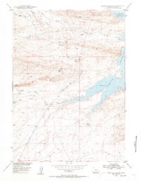 Download a high-resolution, GPS-compatible USGS topo map for Seminoe Dam SW, WY (1955 edition)