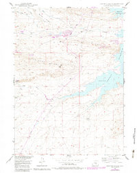 Download a high-resolution, GPS-compatible USGS topo map for Seminoe Dam SW, WY (1983 edition)