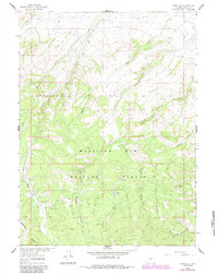 Download a high-resolution, GPS-compatible USGS topo map for Sharp Hill, WY (1984 edition)