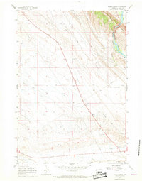 Download a high-resolution, GPS-compatible USGS topo map for Sheep Canyon, WY (1966 edition)